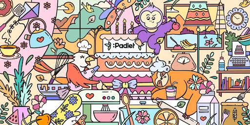 Padlet splash screen