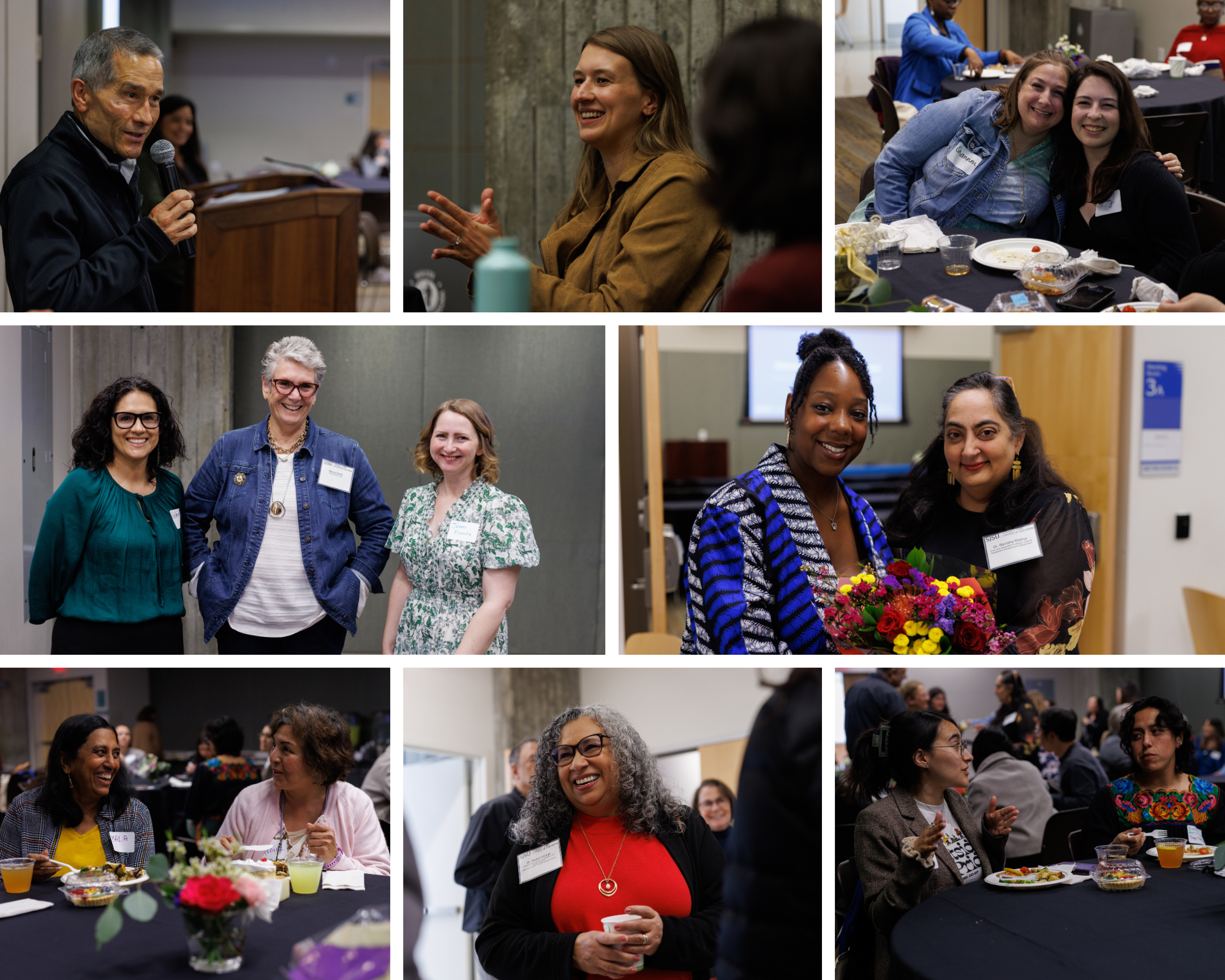 A collage of attendees from the 2025 Celebration of Alumni Excellence