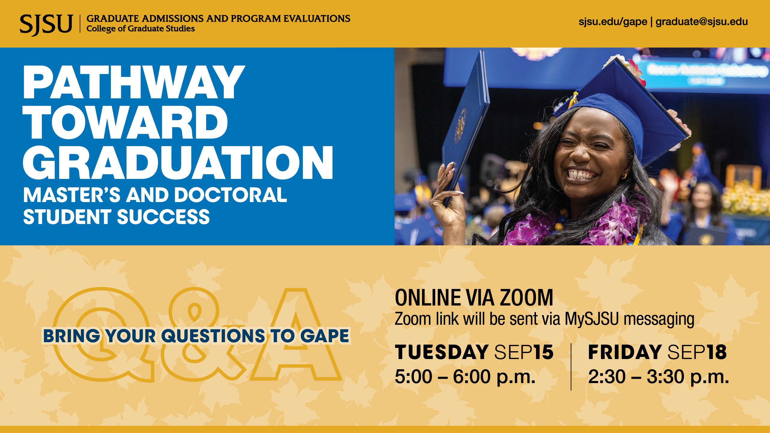 GAPE Pathway Toward Graduation
