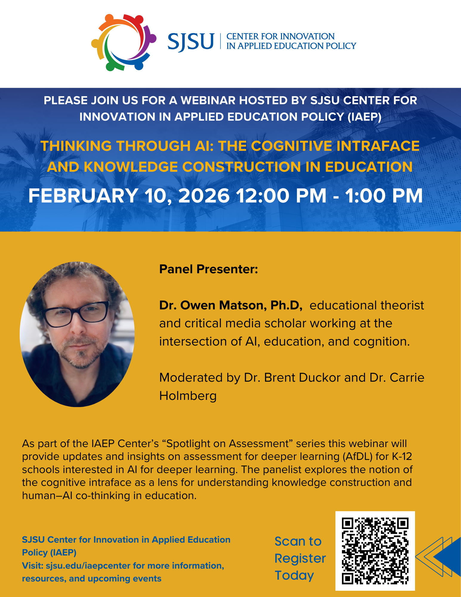 IAEP Webinar Matson 2026