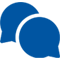 Chat bubble icon