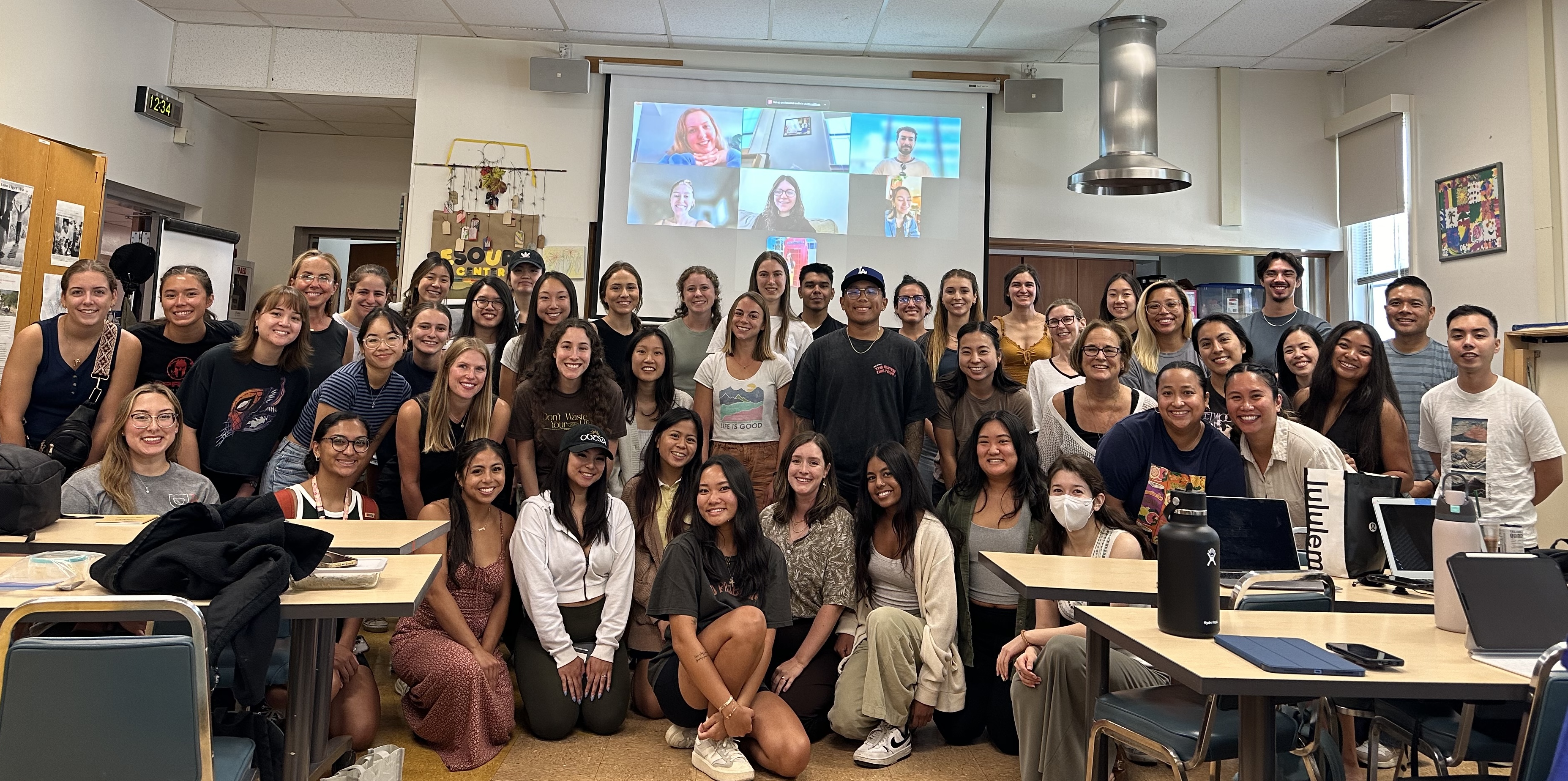 group of SOTA students in classroom group of SOTA students in classroom
