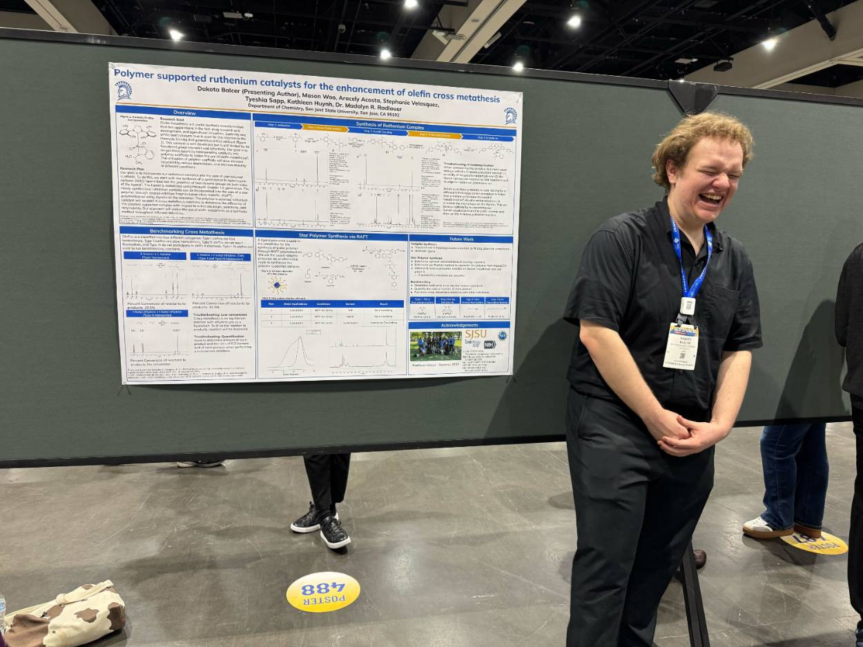 Dakota at his ACS poster Dakota at ACS 10 out of 10